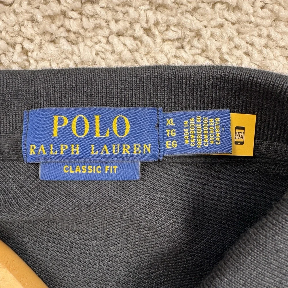 NWT Polo Ralph Lauren Big Pony Polo Mens XL Color Block Green Red Yellow